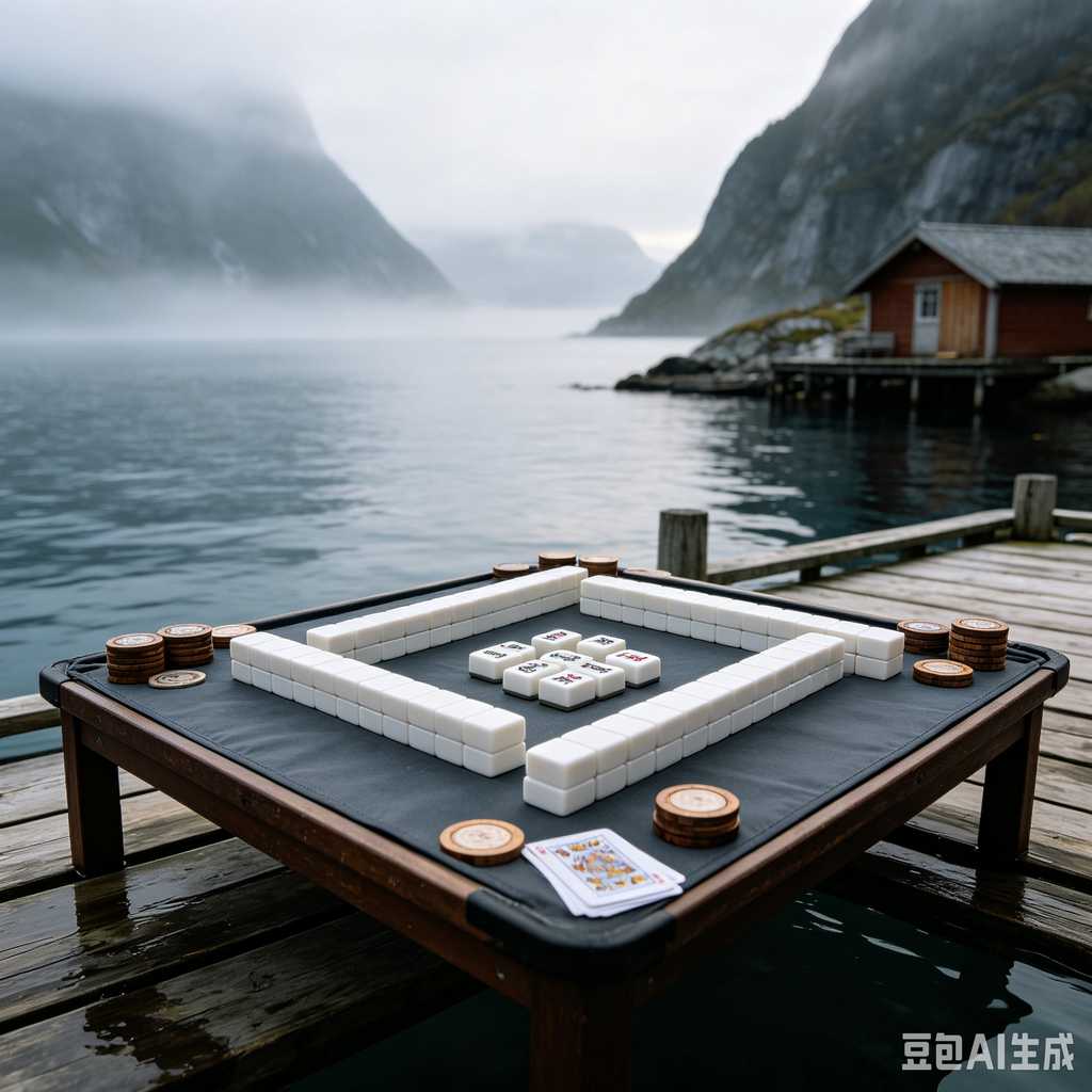 space saving mahjong game set