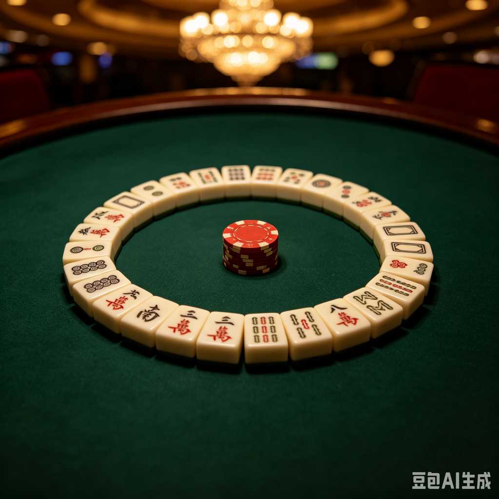 camping leisure mahjong set